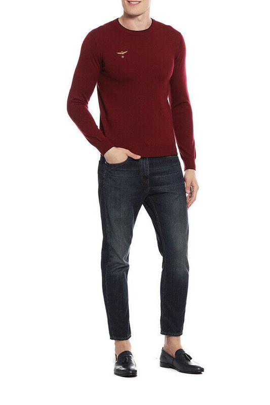 maglione girocollo pura lana 100 percent originale
