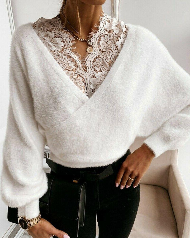 maglione maglia cardigan donna felpa pile bianco