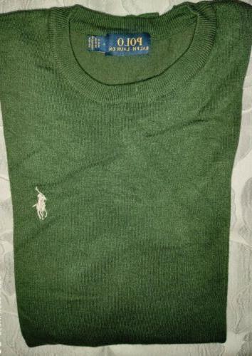maglione taglia l verde felpa sweater man