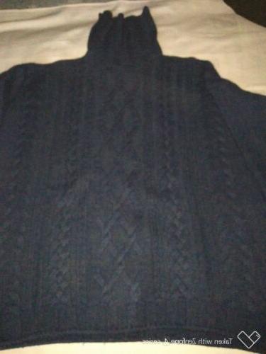 maglione uomo donna blu l pullover sci
