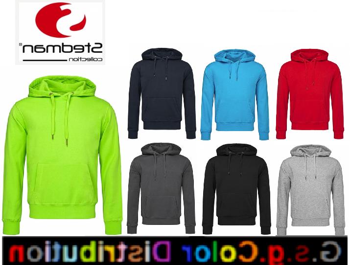 maglione uomo felpa active con cappuccio e