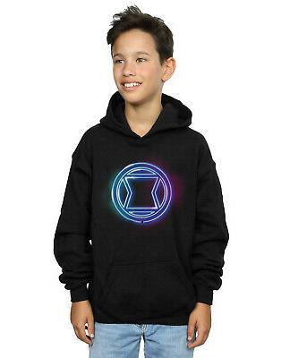 marvel bambini e ragazzi black widow neon