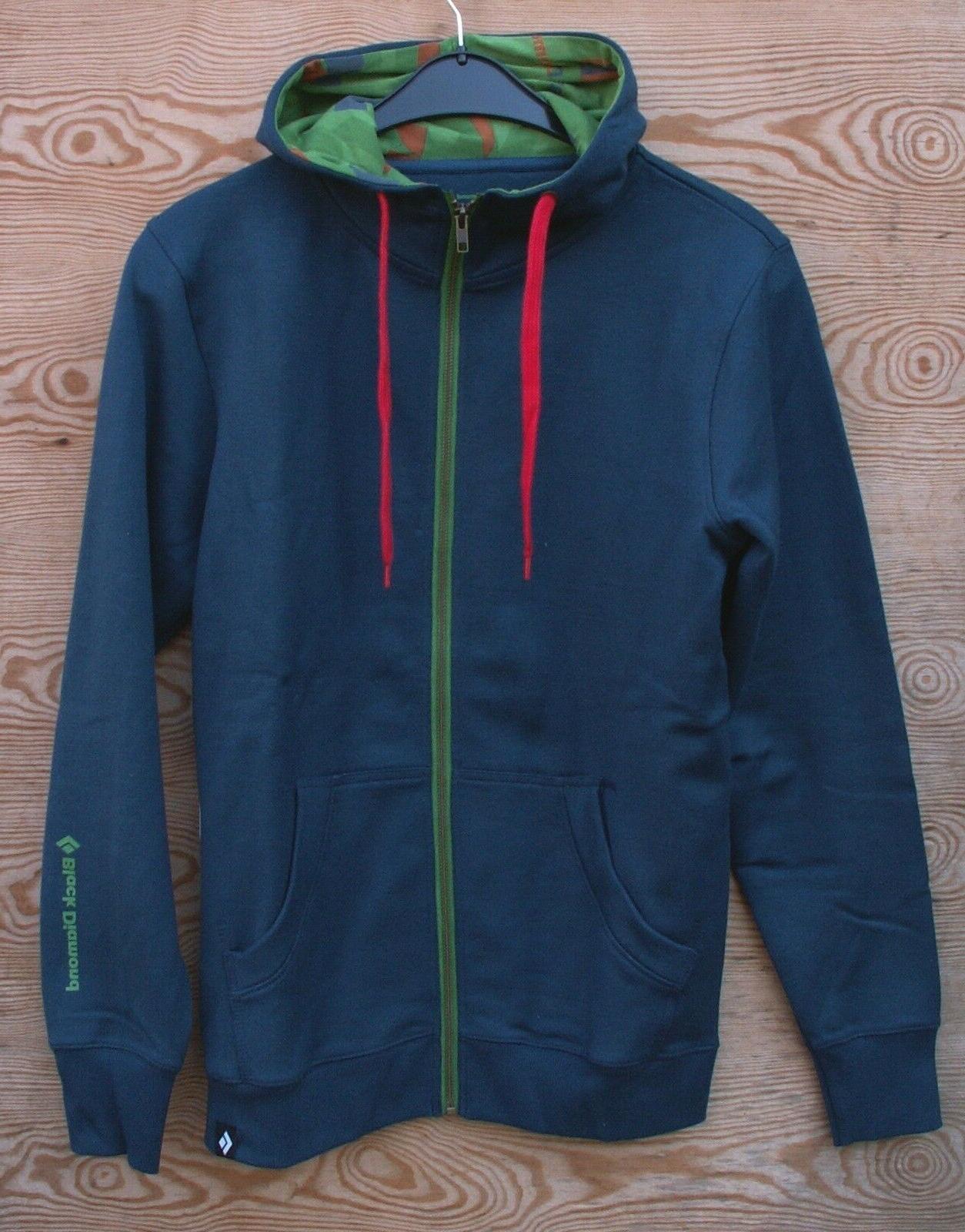 maschile felpa con zip e cappuccio erl