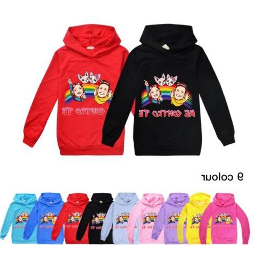 me bambino felpa ragazzo e ragazza casual