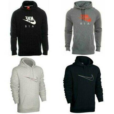 mens heritage pullover con cappuccio nero grigio