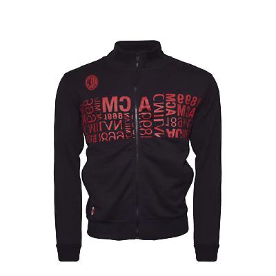 milan felpa zip bambino