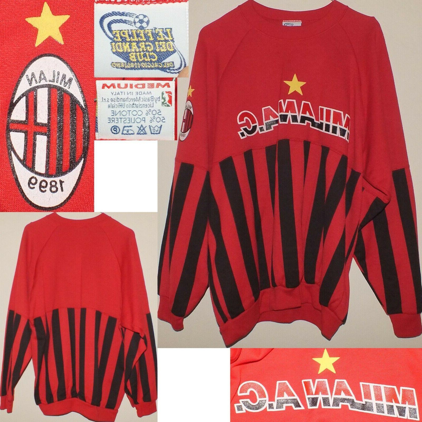 milan parmalat vintage 90s felpa jacket jacke