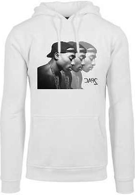mister tee felpa cappuccio 2pac faces mt769