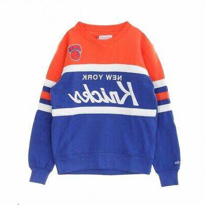 mitchell and ness felpa girocollo nba head