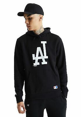 mlb intaso logo felpa con cappuccio uomo