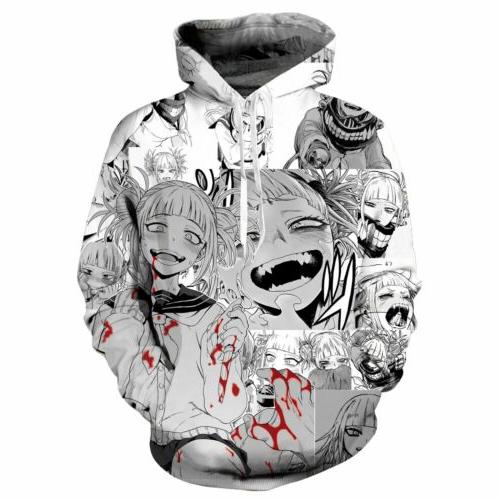 my hero academia himiko toga hoodie cosplay