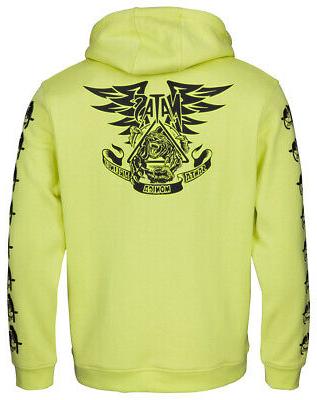 natas panther felpa con cappuccio uomo limelight