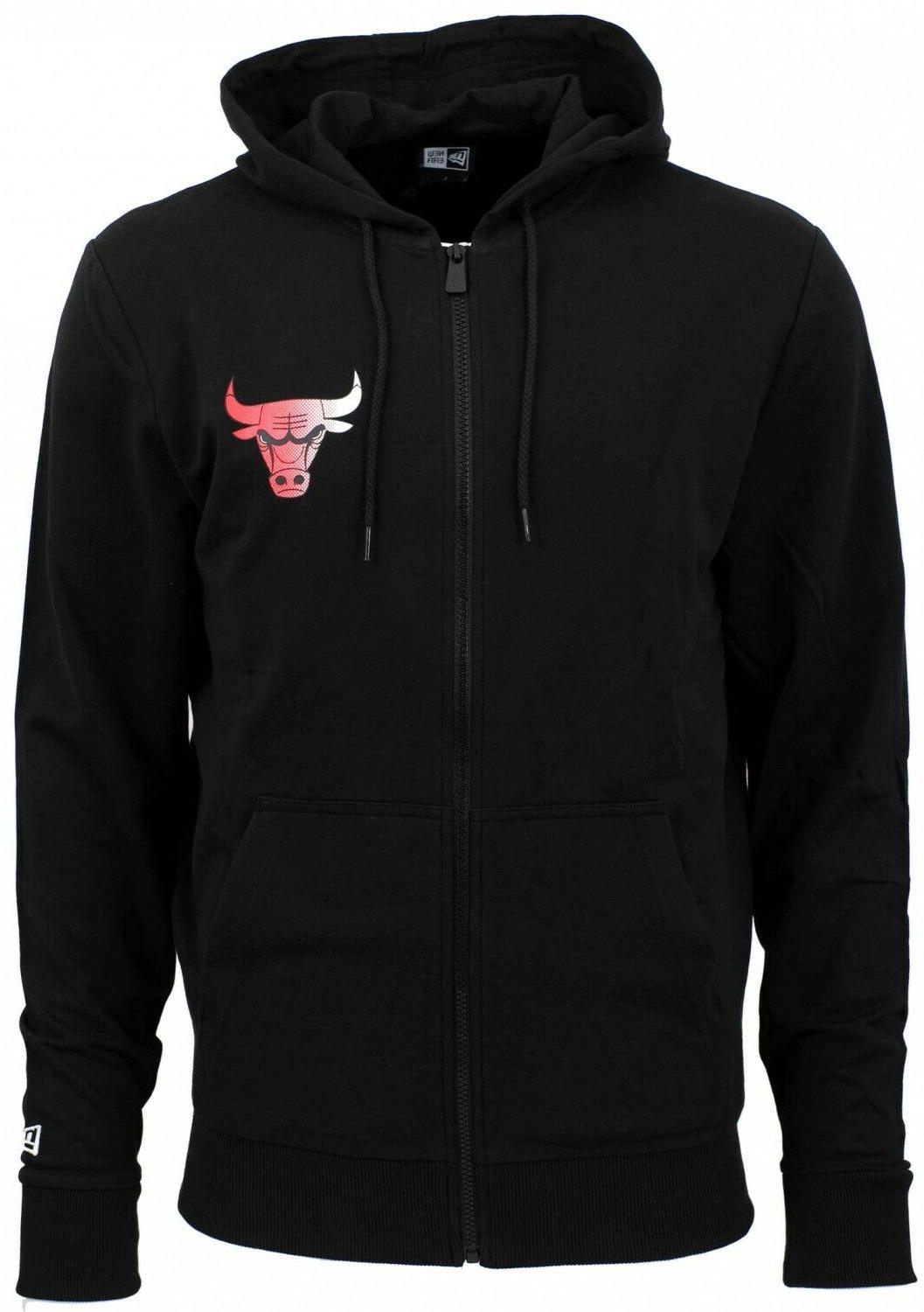 nba chicago bulls gradiente wordmark felpa con