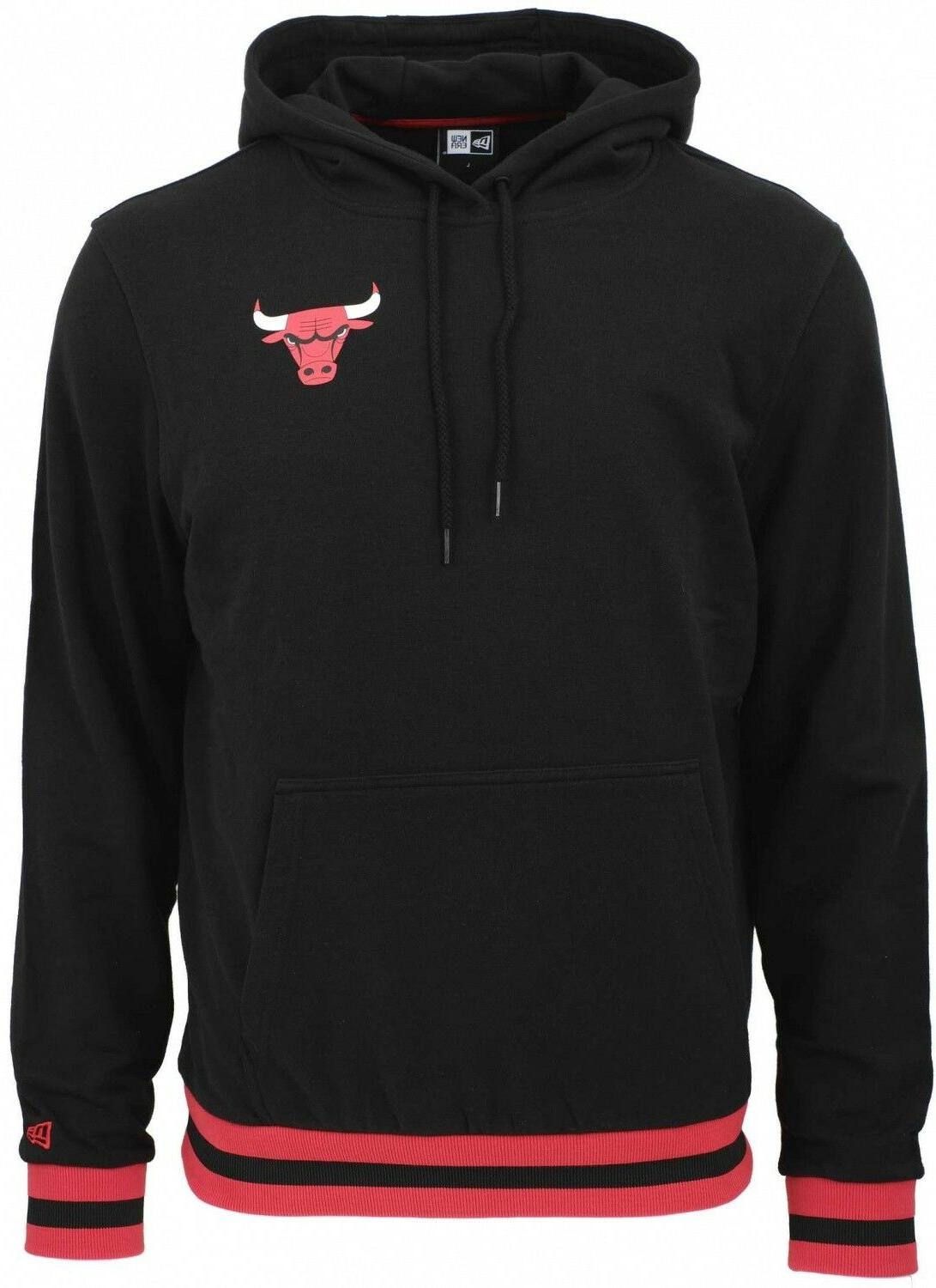 nba chicago bulls striscia costola felpa con