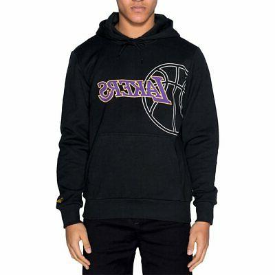 felpa con cappuccio nba los angeles lakers