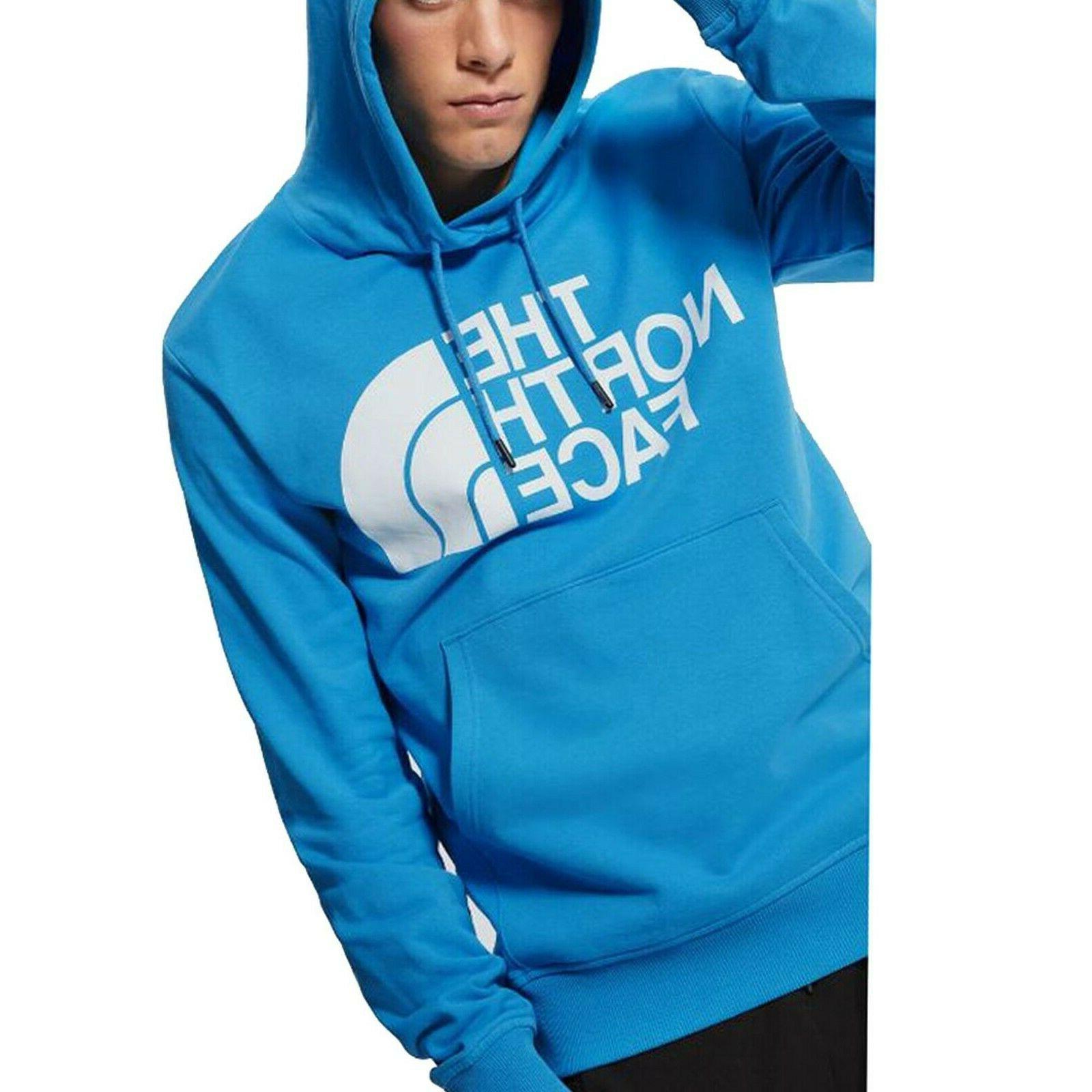 nf0a3xydw8g felpa uomo cappuccio azzurro maglione f
