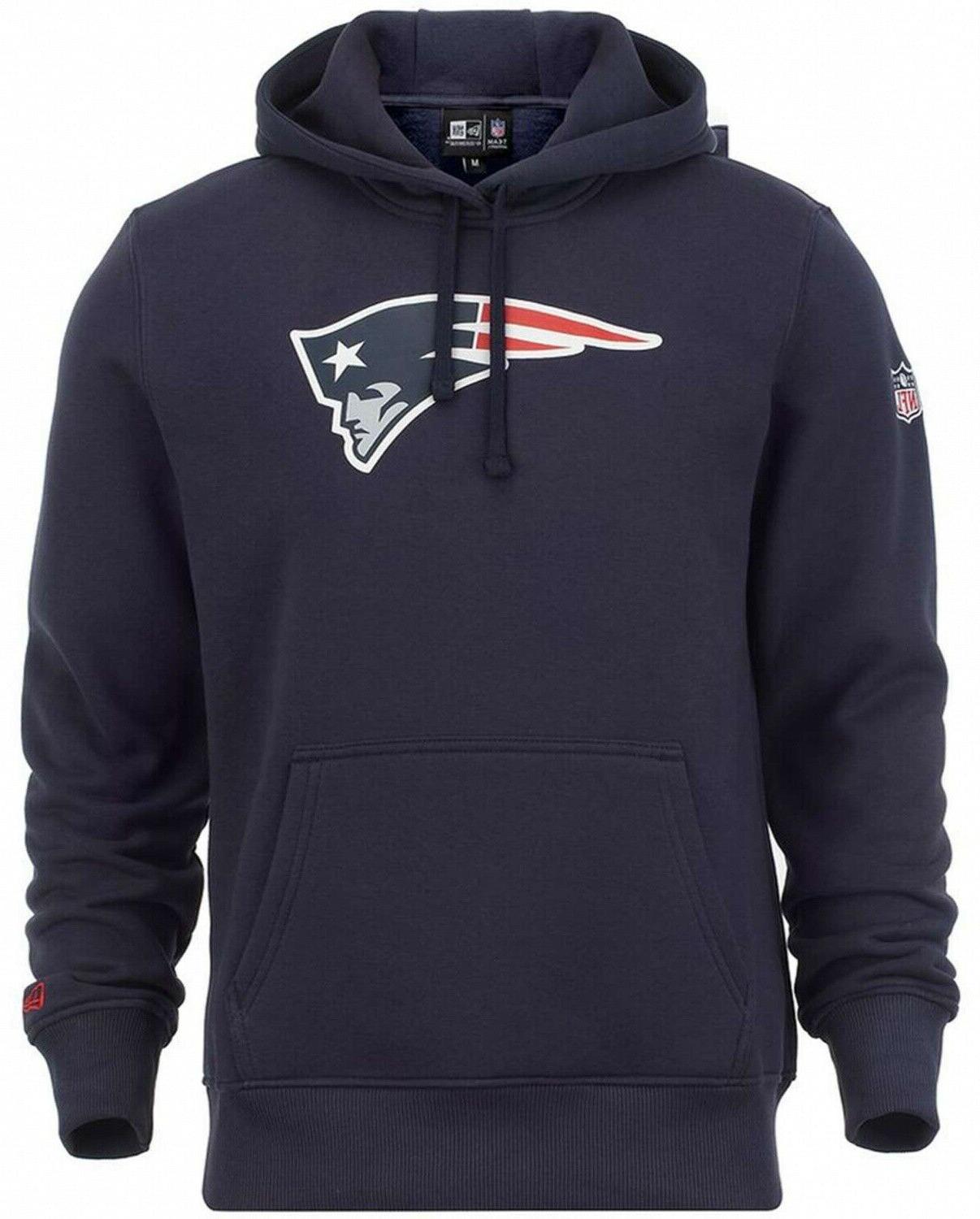 nfl new england patriots logo squadra felpa