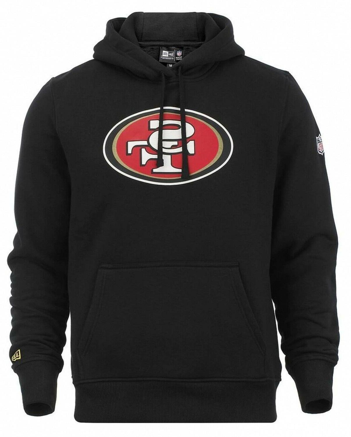 nfl san francisco 49ers logo squadra felpa
