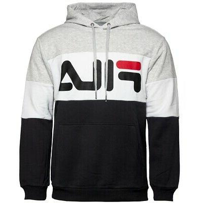 notte bloccato felpa sweatshirt uomo casual cappuccio