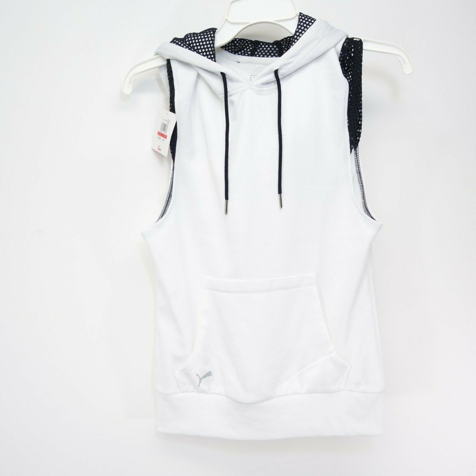 nuovo donna bianco rete logo zip senza
