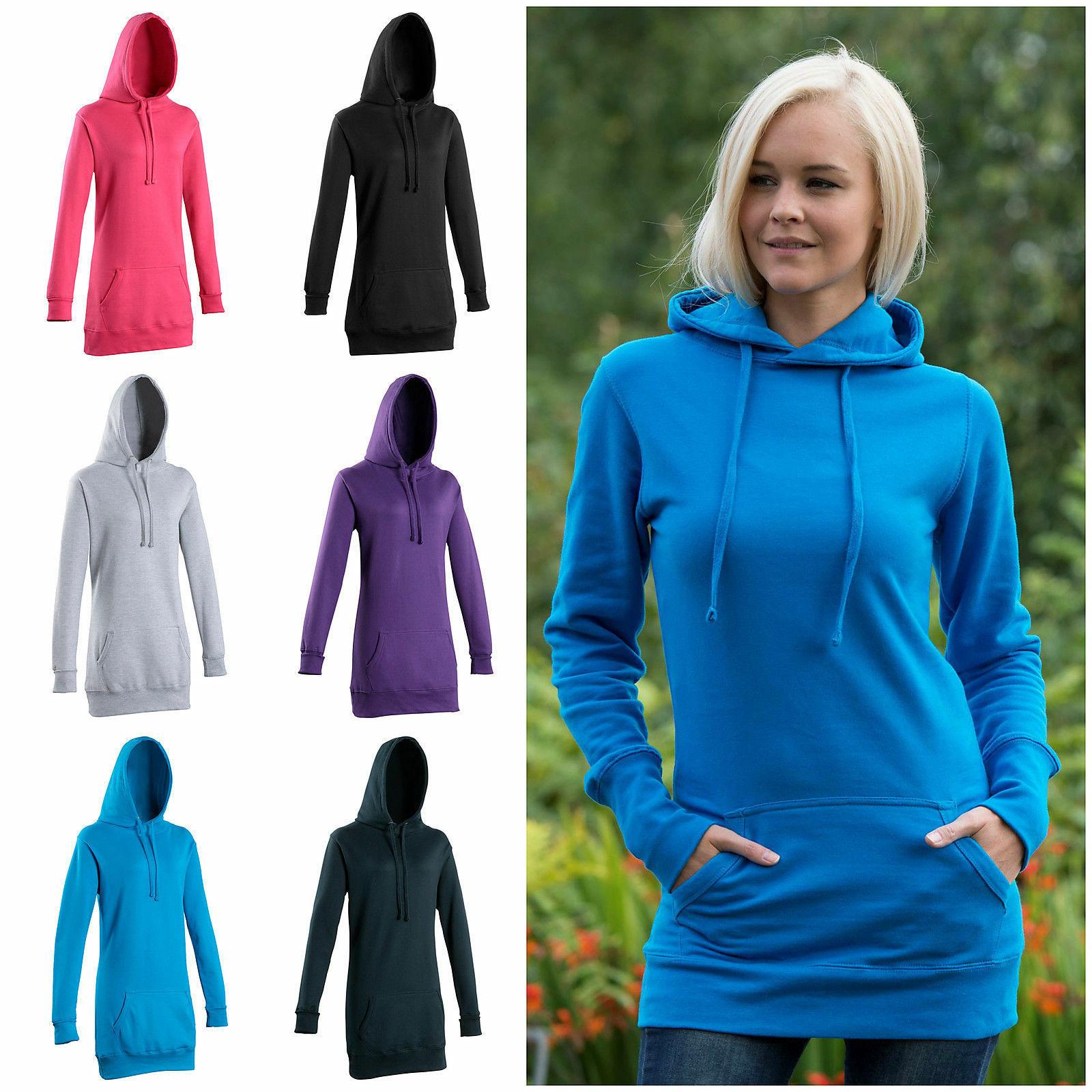 nuovo donna ragazze awdis lungo felpa con