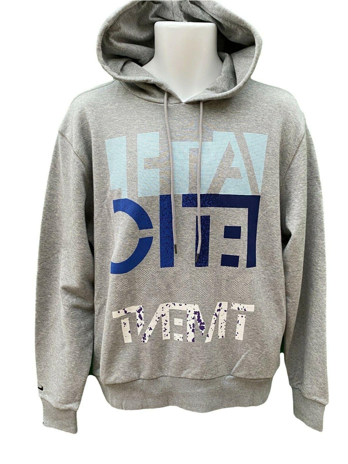 nuovo vintage athletic dept grafico cotone pullover