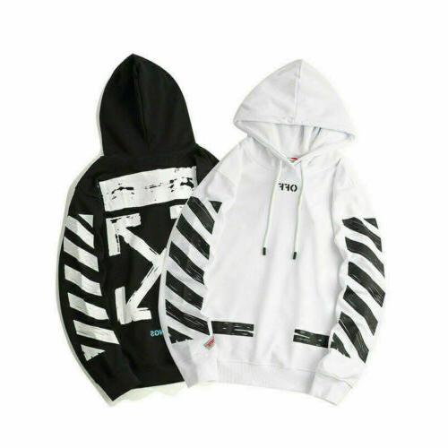 off white felpa da uomo con classico