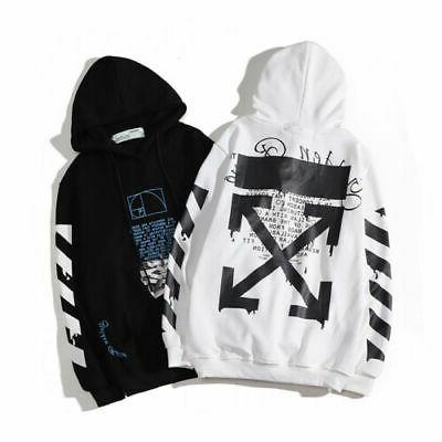 off white gocce d acqua freccia stampa
