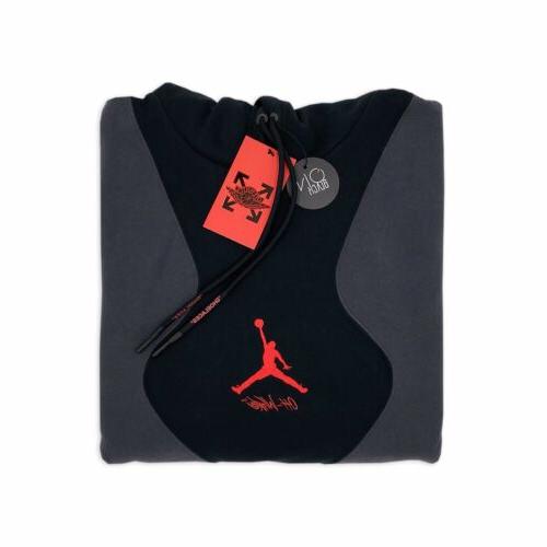 off white x hoodie black m