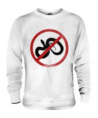 ophidiophobia fear of serpenti unisex maglione regalo