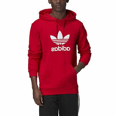originals felpa da uomo con cappuccio trefoil