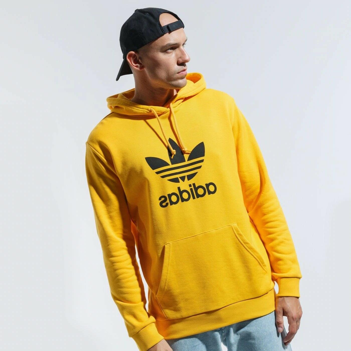 originals trefoil hoodie felpa cappuccio gd9923 garzata