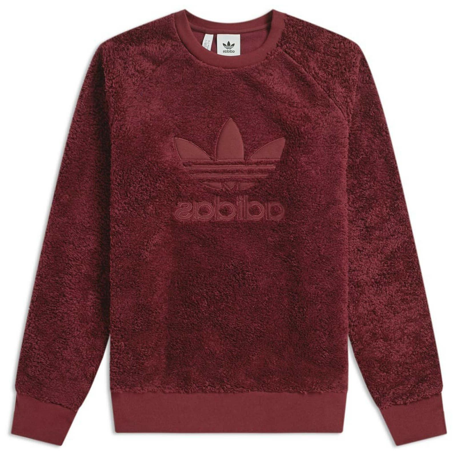 originals winterized crew trefoil felpa uomo inverno