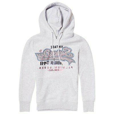 p goods jumbo rstone felpe abbigliamento donna