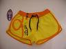 PANTALONCINO BEACH TENNIS DONNA TOM CARUSO GIALLO ARANCIONE 