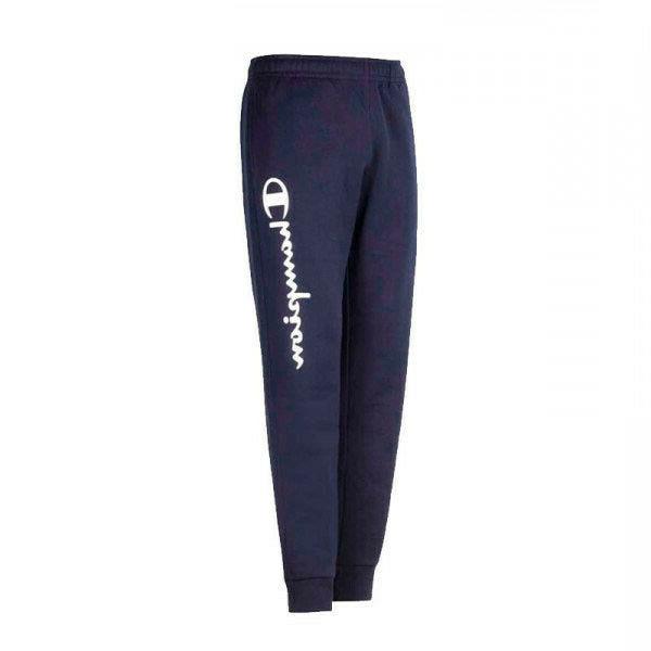 pantalone bambino polsino 305028 bs501 blu felpa