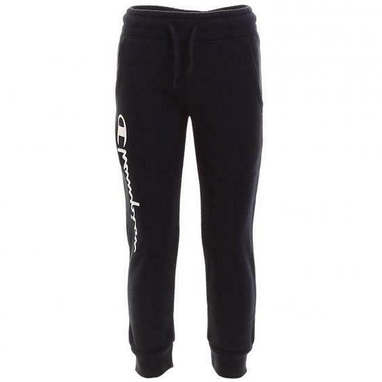 pantalone bambino polsino 305028 kk001 nero felpa