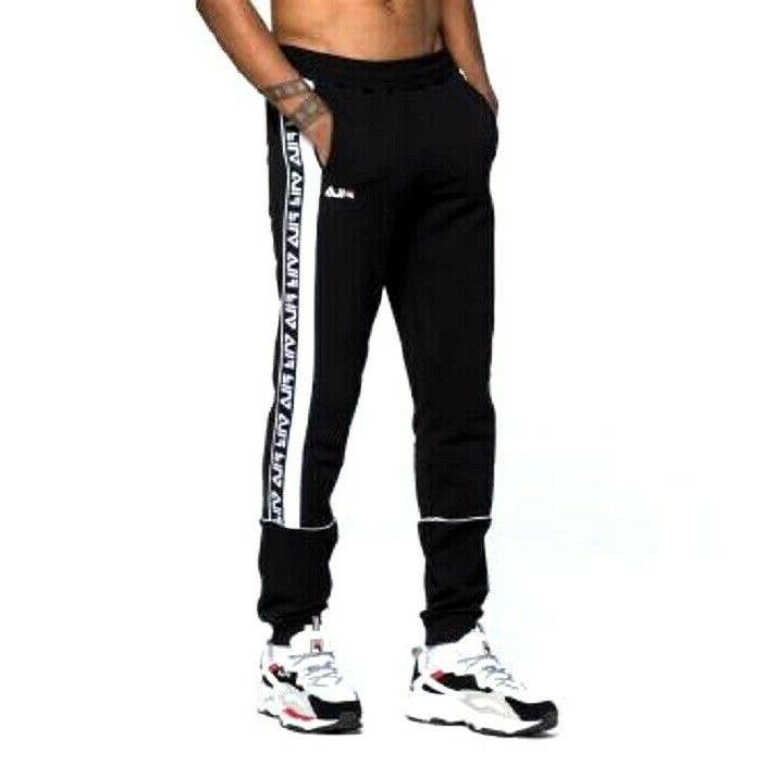 pantalone felpa acetato tevin 687699 black white