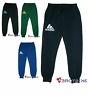 Pantalone felpa ADIDAS sweat  LINEAR CUF blu-verde-royal-bla