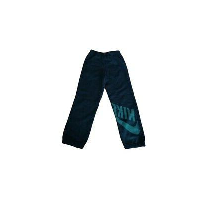 pantalone tuta bambino sportswear in tessuto blu