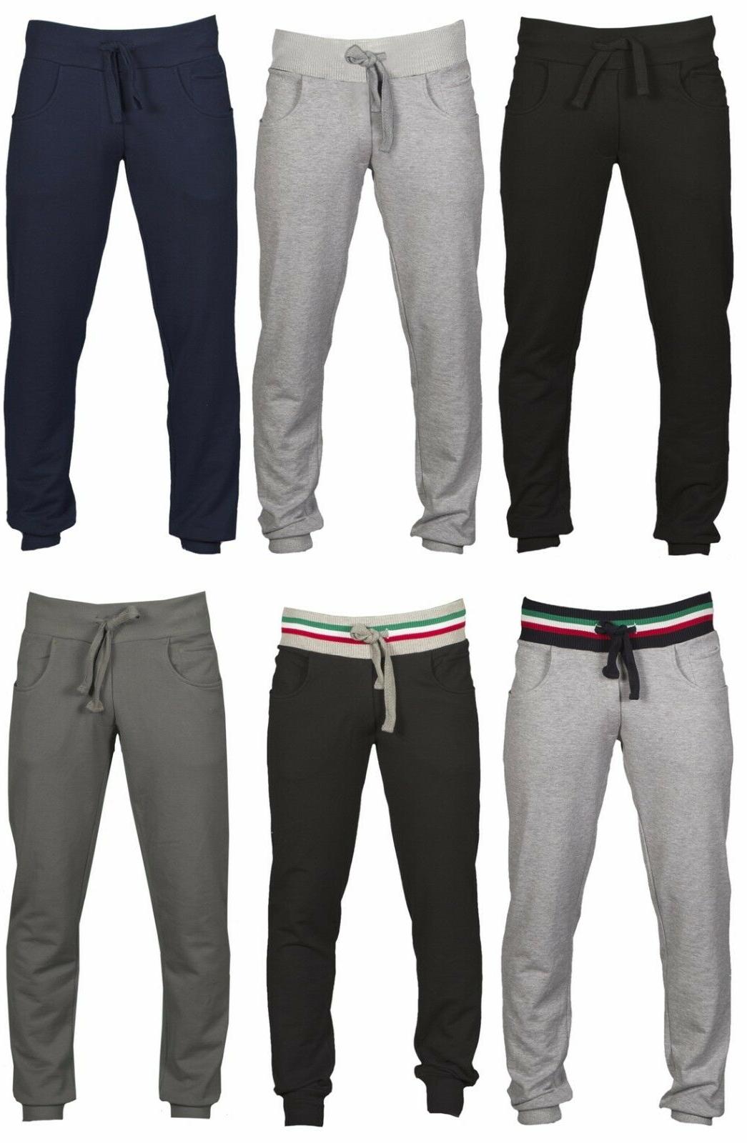 pantalone tuta multistagione elastico uomo cotone in