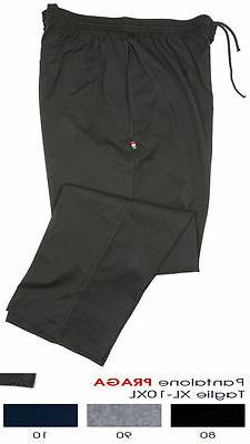 PANTALONE TUTA UOMO DONNA TAGLIE FORTI MAXFORT GINNASTICA PR