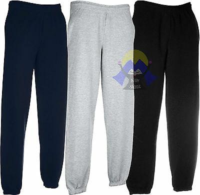 pantaloni felpati da uomo nuovi elasticizzati tuta