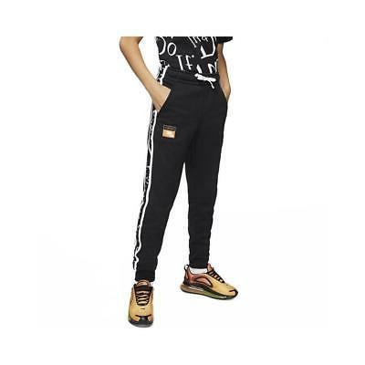 pantaloni just do it cotone nero ragazzi
