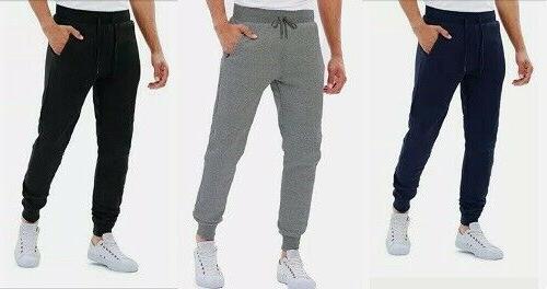 pantaloni tuta uomo cotone felpato invernale palestra