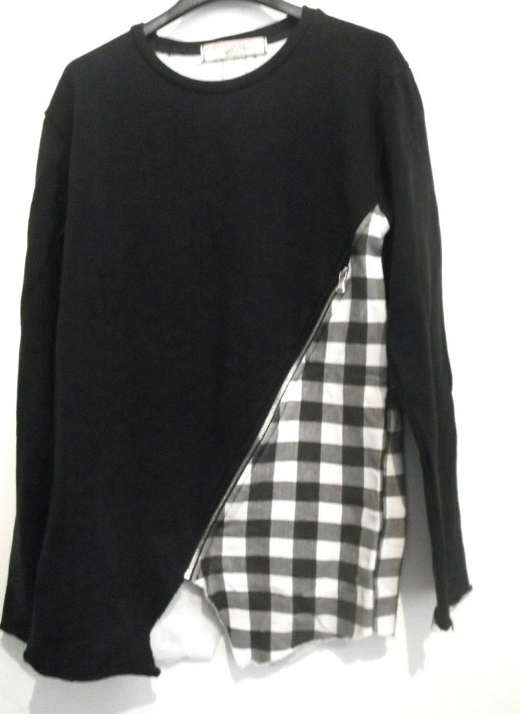 particolare maglione girocollo da uomo