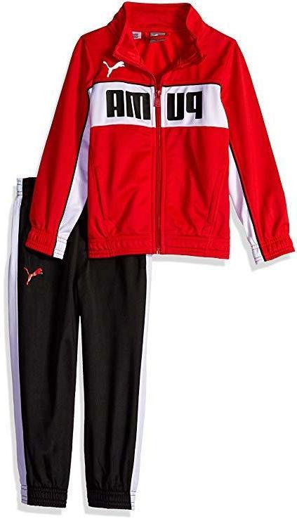 piccolo bambino tricot pantalone set rosso nero