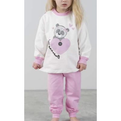 pigiama bambina neonata invernale in felpa