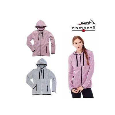 pile donna bicolore melange st5950 zip lunga