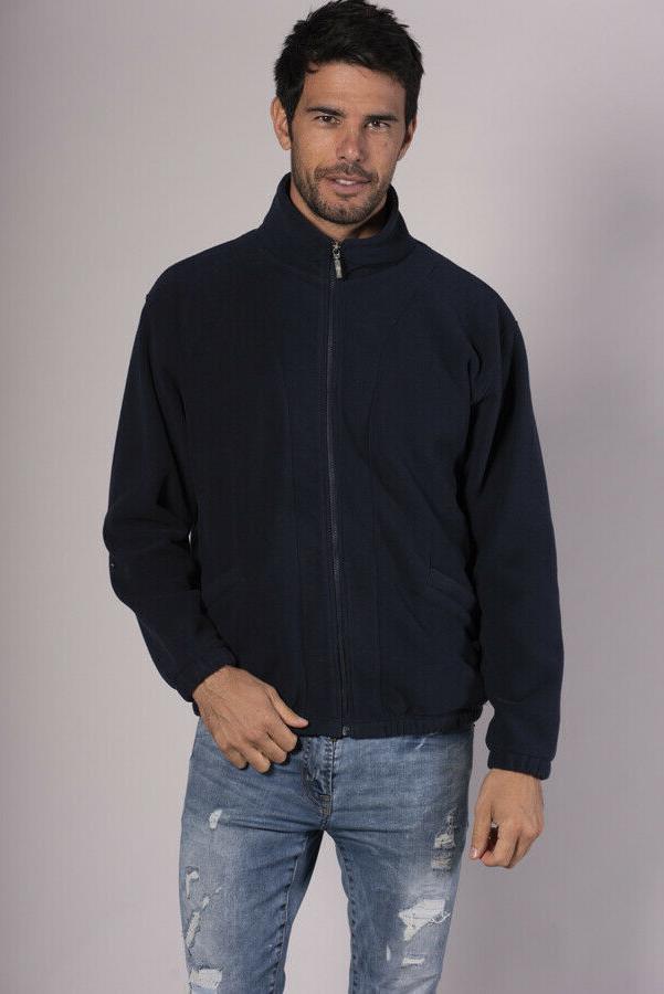 pile uomo donna felpa pile full zip